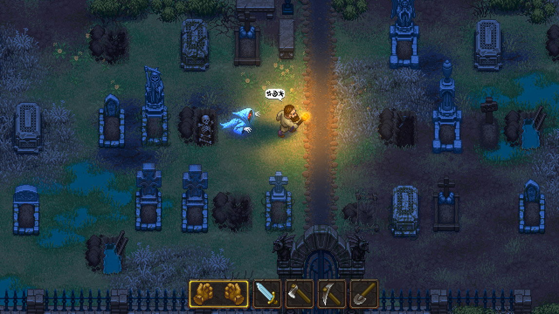 Indie Game Buzz Graveyard Keeper a cemetery management sim from the